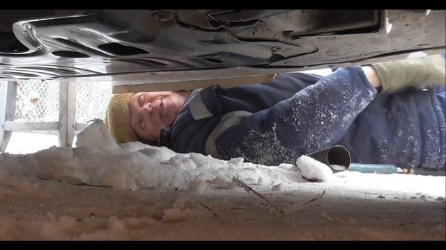 Грел Ларгус зимой -33 зажёг газ пропан горелка подогрев ДВС смотреть онлайн