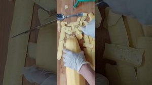 Как почистить зимний кабачок