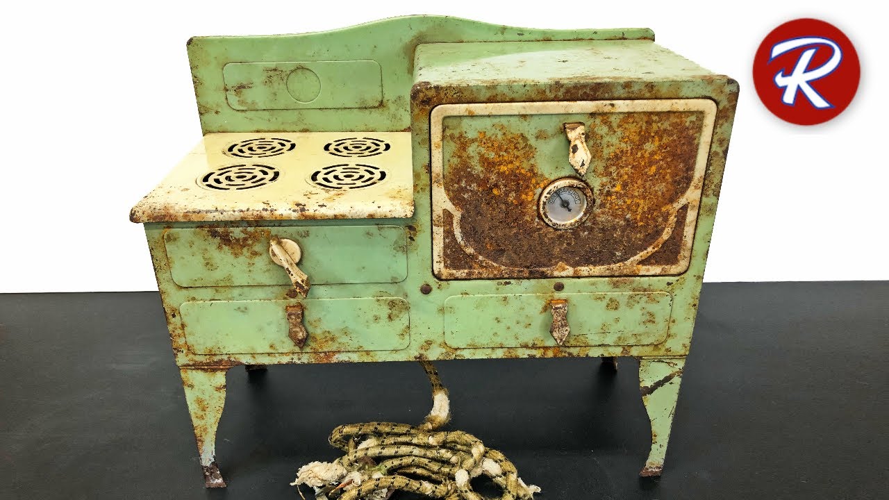 Реставрация винтажной электрической духовки смотреть онлайн