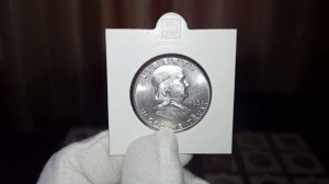 Монета США 50 центов 1963 года / Half Dollars Franklin