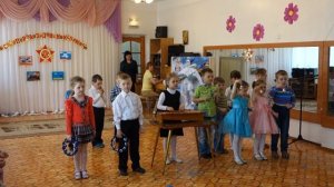 Штраус Вальс На прекрасном голубом Дунае  Смешанная группа Детский сад Светлячок