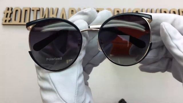 Очки солнцезащитные 092 11B Lucia Valdi c футляром смотреть онлайн