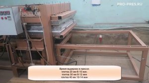 Пресс для изготовления резиновой плитки горячим способом. Термо пресс плитки из резиновой крошки.