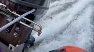 Абакан 420 jet & Mercury 40 EO выход на глиссер