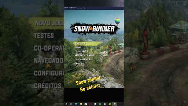 Como baixar snow runner no celular ( mobile ) #snowrunner #xbox #simulador #desafio