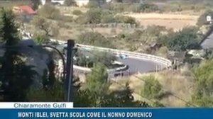 MONTI IBLEI, SVETTA SCOLA COME IL NONNO DOMENICO