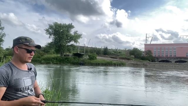 Рыбалка на окуня на отводной поводок в Ставропольском крае