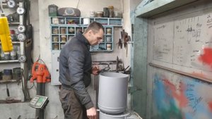 зернодробилка 4 кВт 220 вольт тест по зерну ячмень+ кукуруза