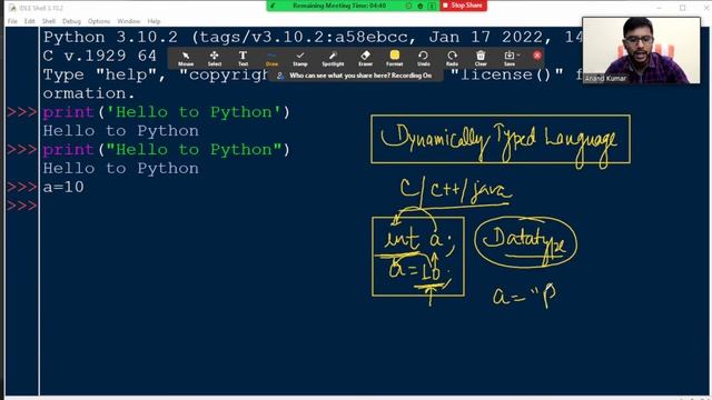 Class 12 Python | New Batch for 2022-23 Students | New Session Class 12 | First Day Live Class