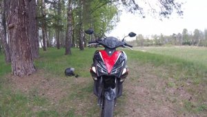 Обзор скутера Yamaha aerox 155 и небольшой тест- драйв