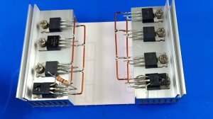 How to Make Simple Inverter 3000W , Sine Wave Modified , 8 Transistor