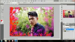 Tutorial Photoshop #18 Cara Buat Bingkai Foto Dengan Efek Frame Bushes agar foto lebih bagus