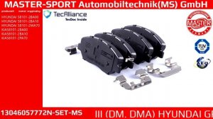 13046057772N-SET-MS | BRAKE PADS | Master-Sport-Automobiltechnik (MS) GmbH