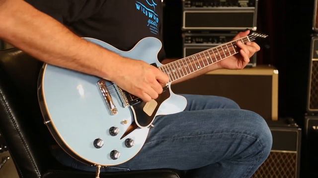 Gibson Custom Shop Benchmark Limited CS-336 w/Non-Reverse Firebird Neck • SN: CS301118 смотреть онлайн