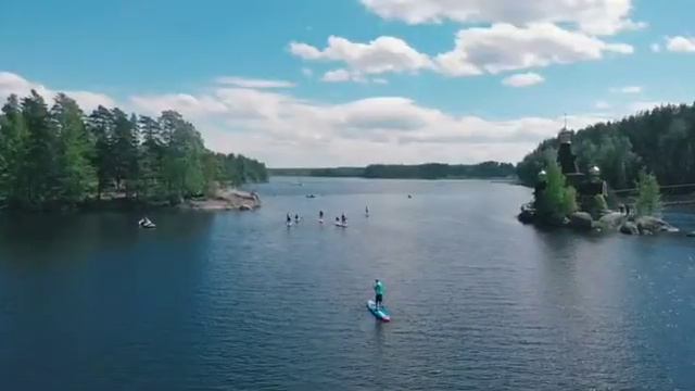 Путешествие по Вуоксе, Ленинградская обл. смотреть онлайн