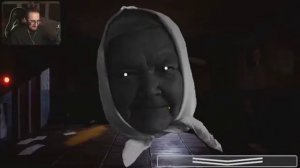 Реакция Олега Коффи на игру 5 ночей в подъезде