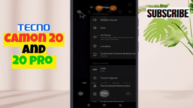 Tecno Camon 20, 20 Pro How to Solve Camera Problem