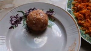 Зразы мясные с овощной начинкой