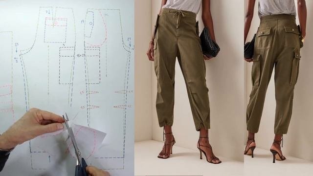 моделируем брюки Modelado De Pantalón #курсыкройкиишитья  #валерийпрокудиншитьё #diseño