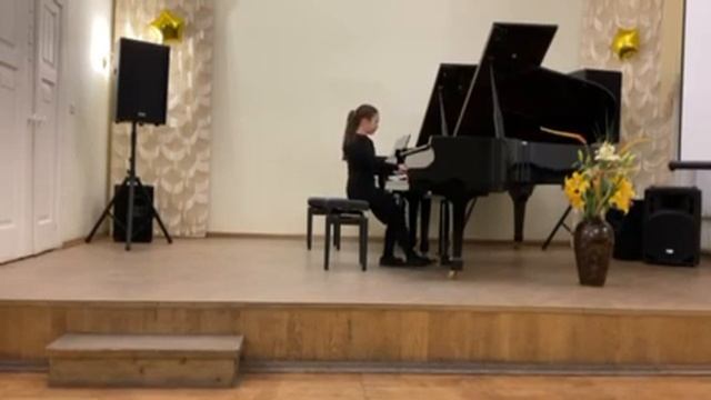 Архангельская Анна, Г. Равина "Гармонический этюд", С. Рахманинов "Итальянская полька". смотреть онлайн