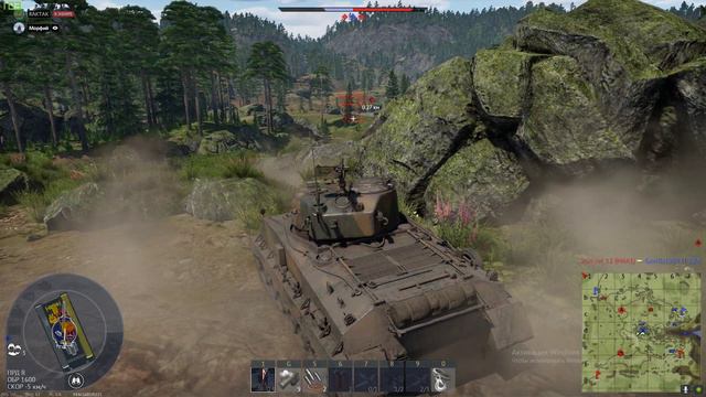 Развлекательный геймплей - War Thunder 3-ая часть
