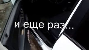 Работа ограничителей дверей от Гранты на Калине 1