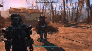 Как одеть или снять силовую броню на напарника fallout 4.