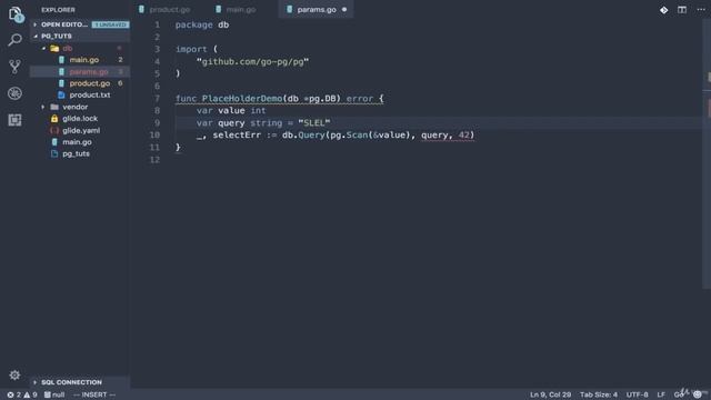 Database modeling with Golang & PostgreSQL смотреть онлайн