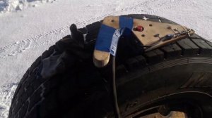 проверка машинки для нарезки протектора шин на работопригодность