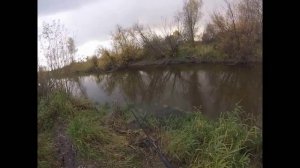 Супер неудачная рыбалка на реке Уень в Новосибирской области. ( октябрь 2013 )