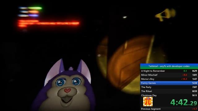 Tattletail Any% Speedrun with Developer Codes in 9:19.67