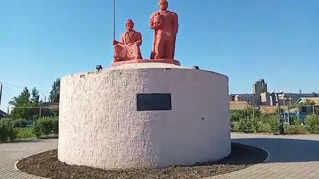 "История села - история страны"  Памятник основателям Казахского ханства"