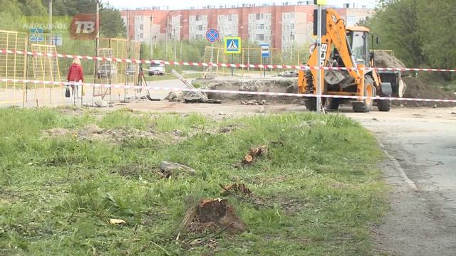 Перекрыт проезд на улицу Строителей