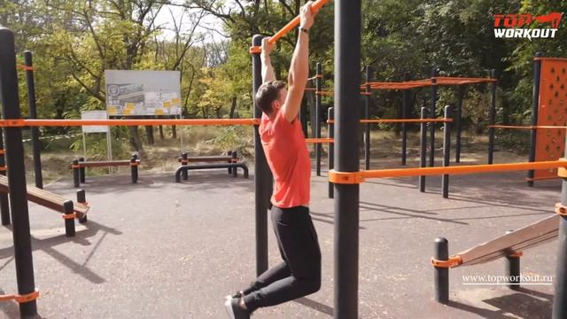 TopWorkout Start. Негативные подтягивания на перекладине верхний широкий хват смотреть онлайн