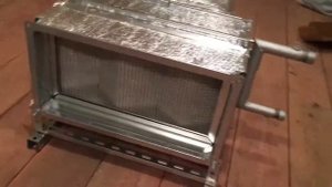 Приточная установка на водяном нагреве производительностью 1750м3/ч