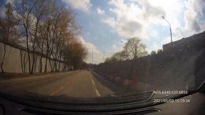 Driving in Moscow city: Текстильщики - Чертаново Центральное 03/05/2021 (timelapse 4x)