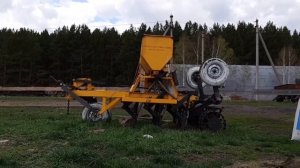 Сеялка Омичка скп-2.1 после зимнего хранения