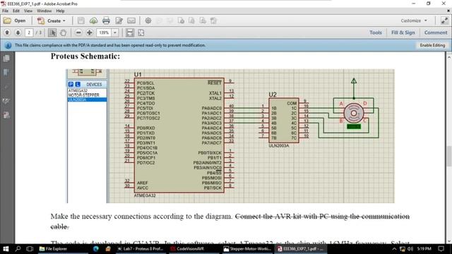 Controlling Stepper Motor смотреть онлайн