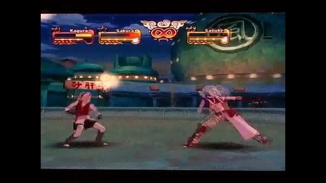 Gameplay - Naruto Shippuuden: Clash of Ninja revolution 3 - Kakura vs. Sasuke und Sakura смотреть онлайн