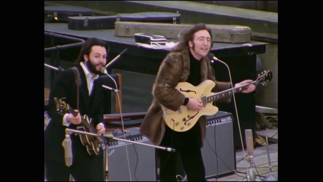 The Beatles - One After 909 but only John is singing смотреть онлайн