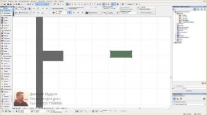Как сделать план квартиры в archicad за полтора часа 1/3