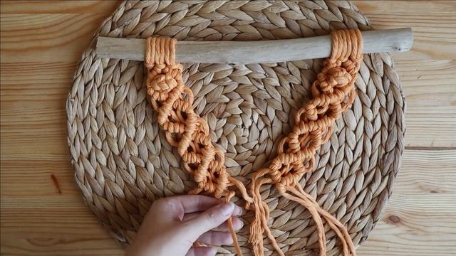 DIY Уютное панно макраме в стиле БОХО. Макраме панно для начинающих смотреть онлайн