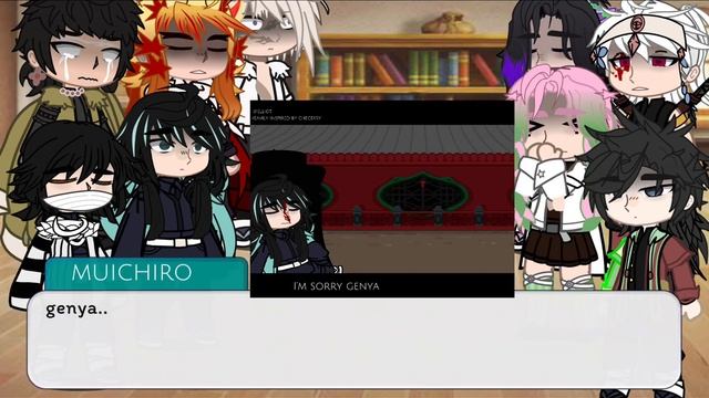 hashiras react to “somewhere you will never find me”meme //slight genmui