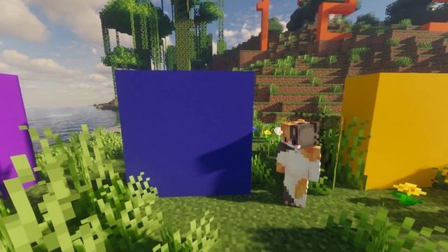 Учим цвета в Майнкрафт смотреть онлайн