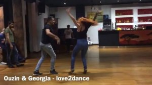 Bachata Ouzin & Georgia - Love2dance ( lisboa)