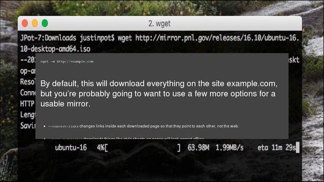 How to Use wget, the Ultimate Command Line Downloading Tool смотреть онлайн