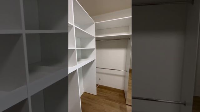 Наполнение гардеробной комнаты