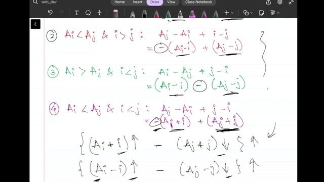 Maximum Absolute Difference | Interviewbit | Explained in Hindi with Python and C++