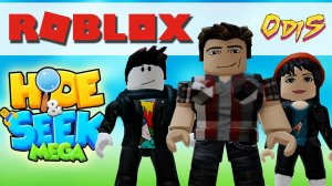 ROBLOX HIDE&SEEK MEGA | РОБЛОКС МЕГА ПРЯТКИ | 💥 ROBLOX с Сёмчиком и Катериной 👪