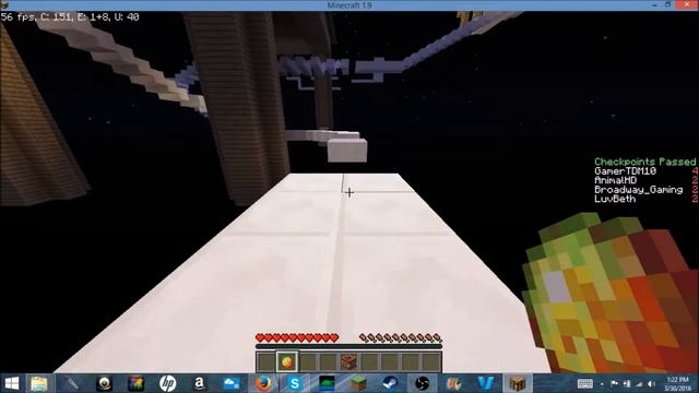 MineCraft- X RUN PARKOUR FUN TIMES (not really)- w/ AnimalHD смотреть онлайн